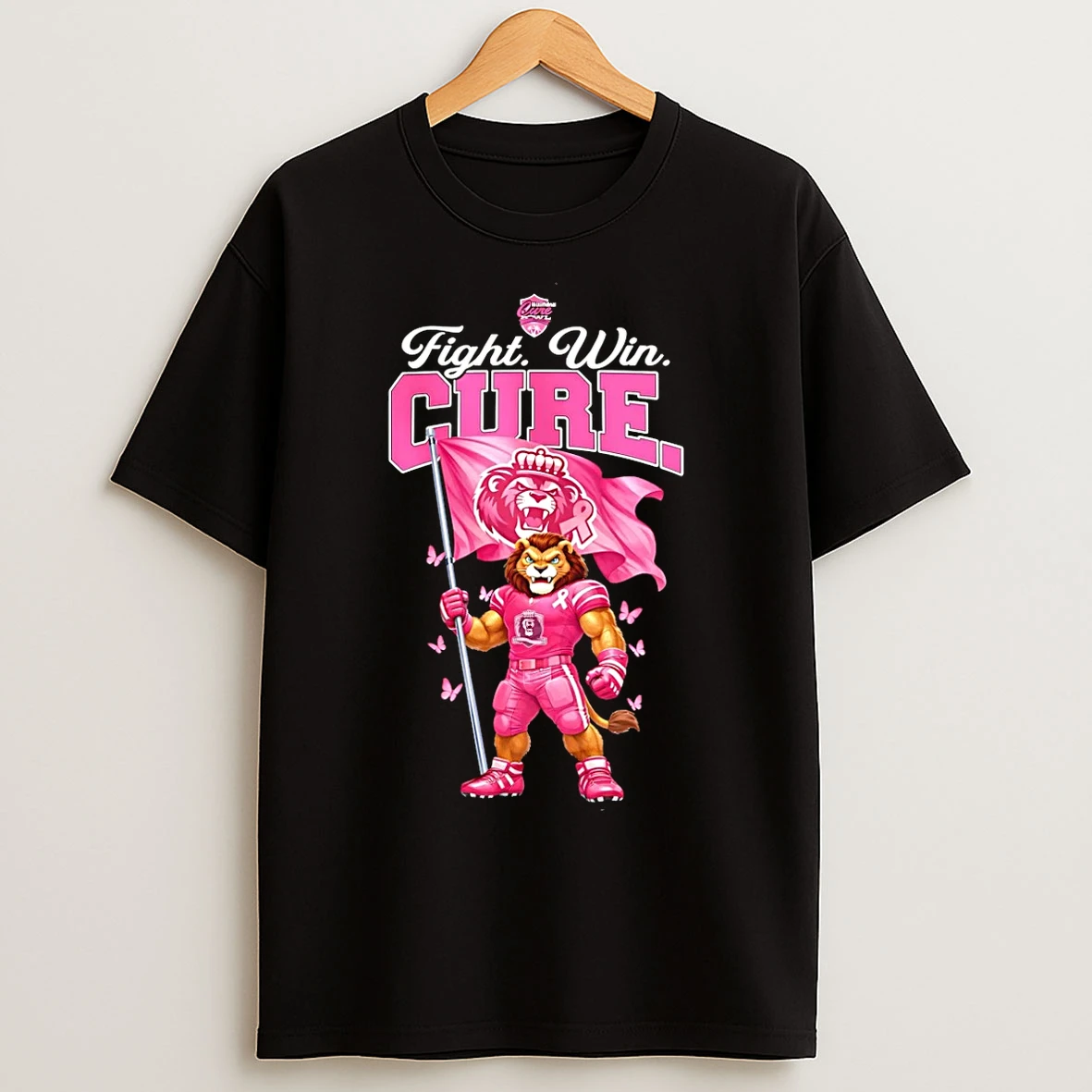 Classic Old Dominion Monarchs 2025 Staffdna Cure Bowl Champions Fight Win Cure T Shirts