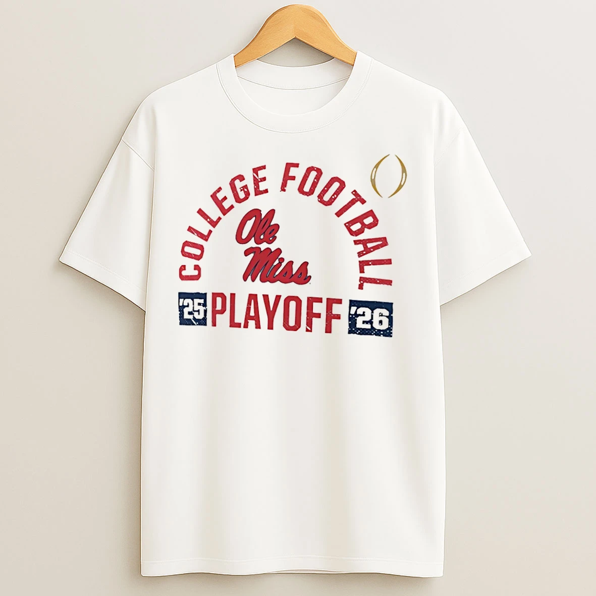 Classic Ole Miss Rebels 2025 26 College Football Playoff Touchdown Glory T Shirts