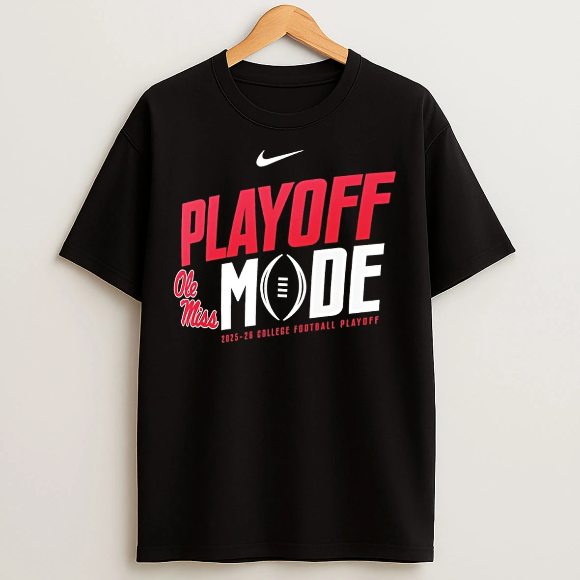 Classic Ole Miss Rebels College Football Playoff Pass Protection 2025 26 T Shirts
