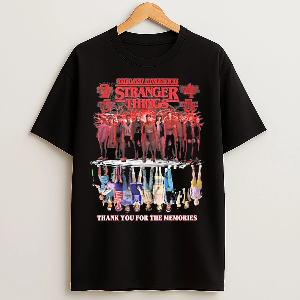 Classic One Last Adventure Stranger Things All Season Thank You For The Memories T Shirts