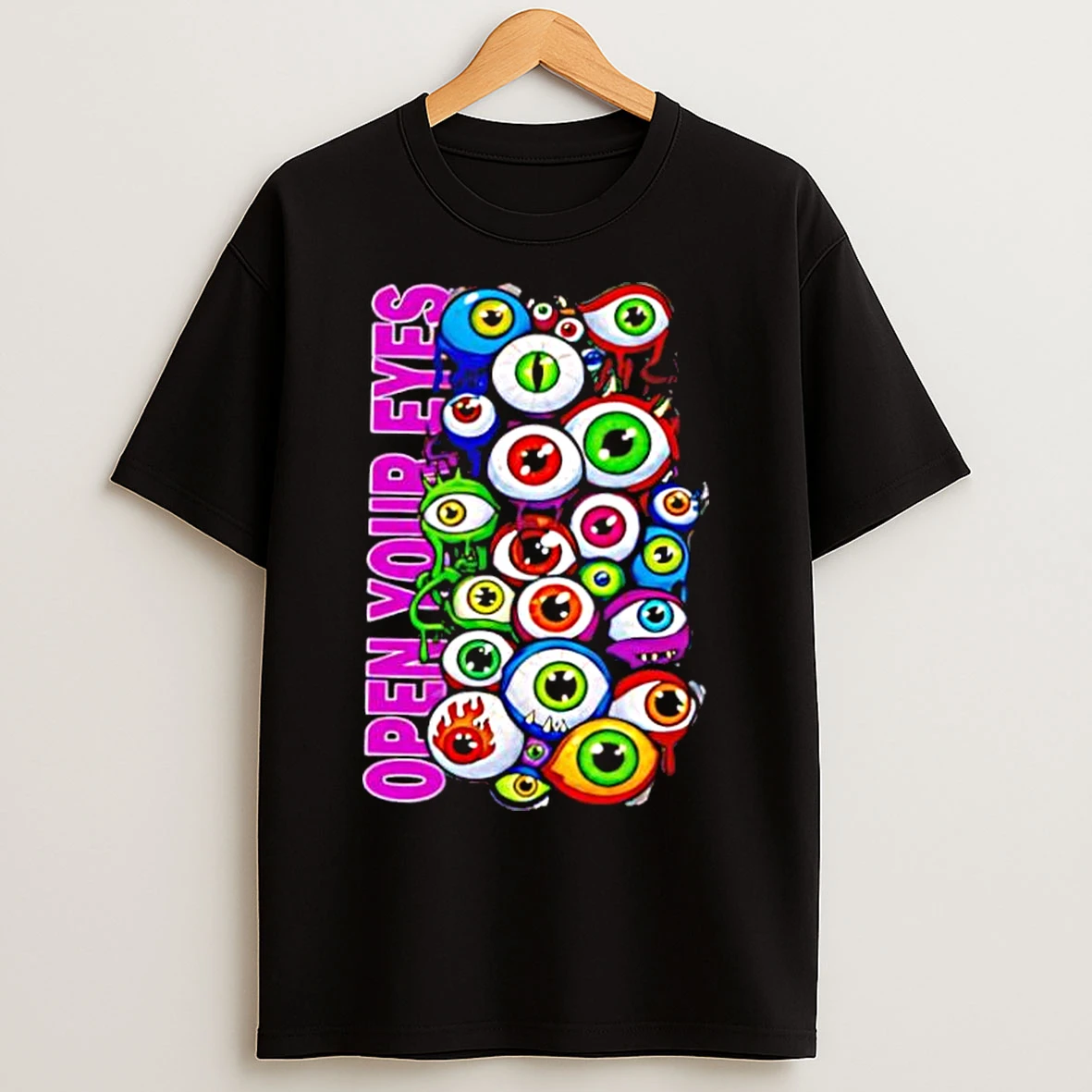 Classic Open Your Eyes Art T Shirts