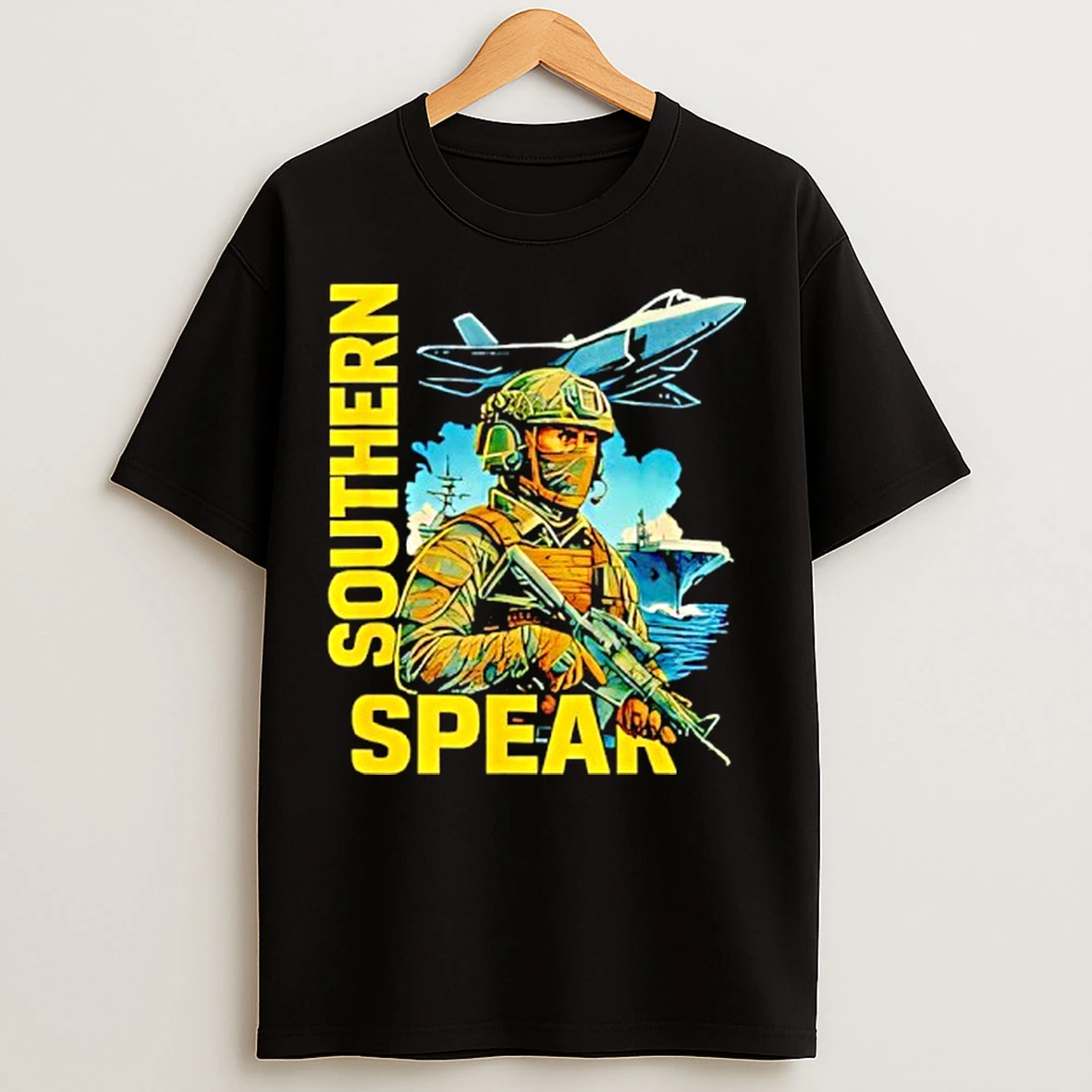 Classic Operation Southern Spear Military Tactical Patriotic T Shirts