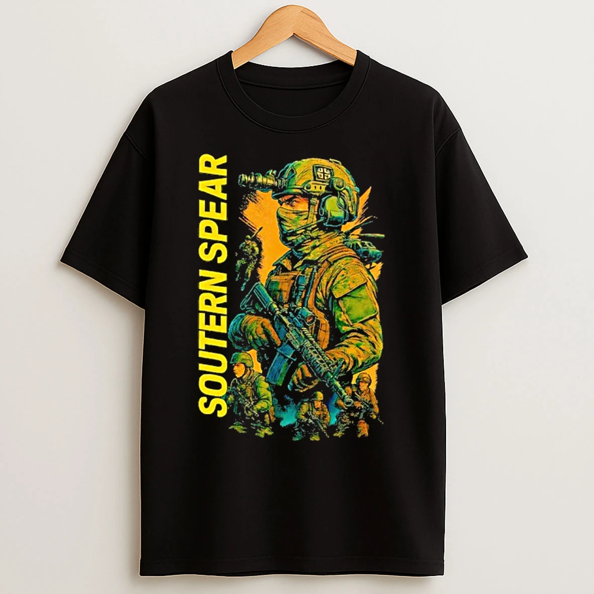 Classic Operation Southern Spear Military Tactical Patriotic Retro T Shirts