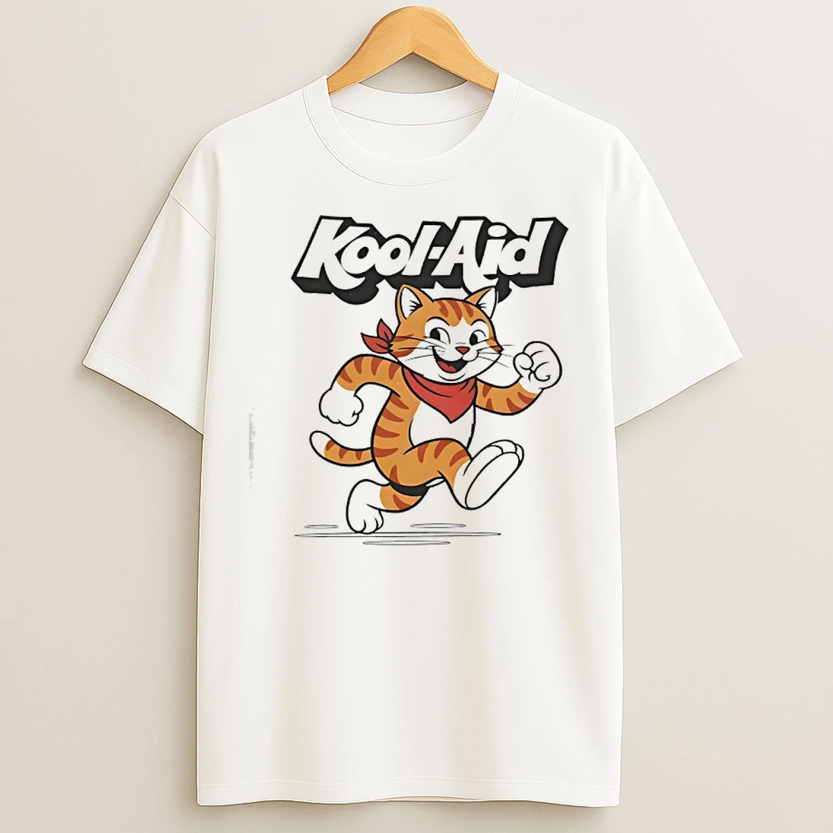 Classic Orange Cat Kool Aid T Shirts