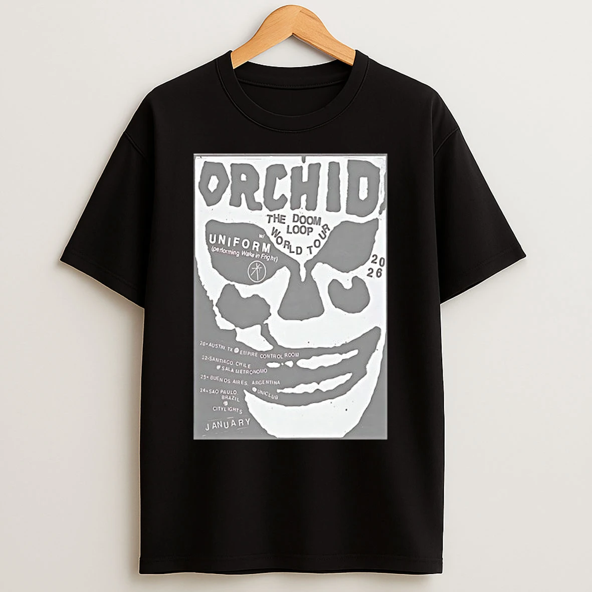 Classic Orchid The Doom Loop World Tour 2026 T Shirts