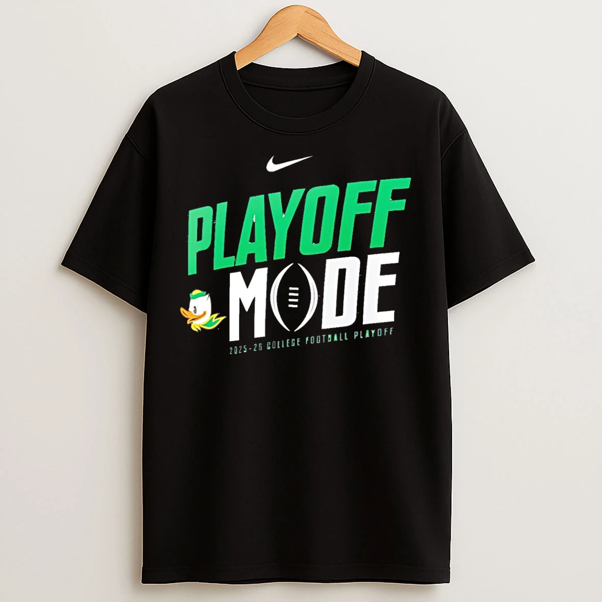 Classic Oregon Ducks 2025 26 College Football Playoff Mode Pass Protection T Shirts