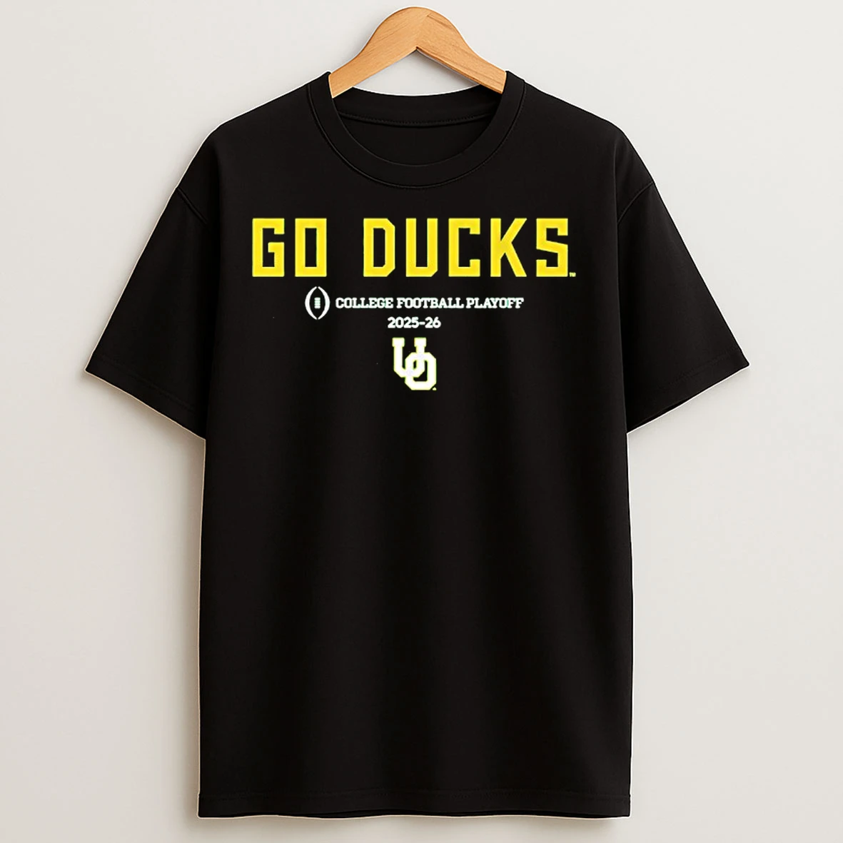 Classic Oregon Ducks College Football Playoff 2025 26 Team Slogan T Shirts