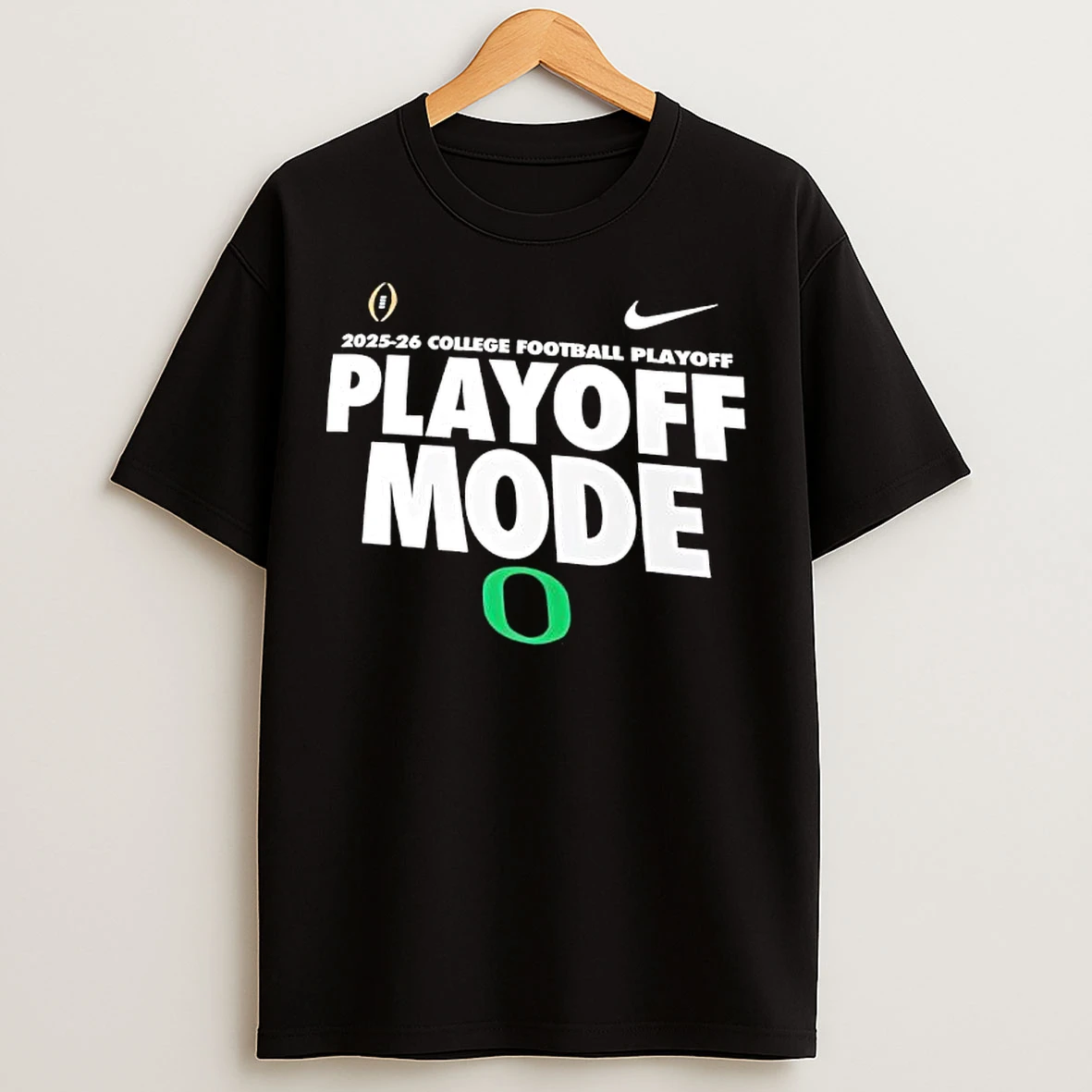 Classic Oregon Ducks Logo 2025 26 College Football Playoff Playoff Mode T Shirts