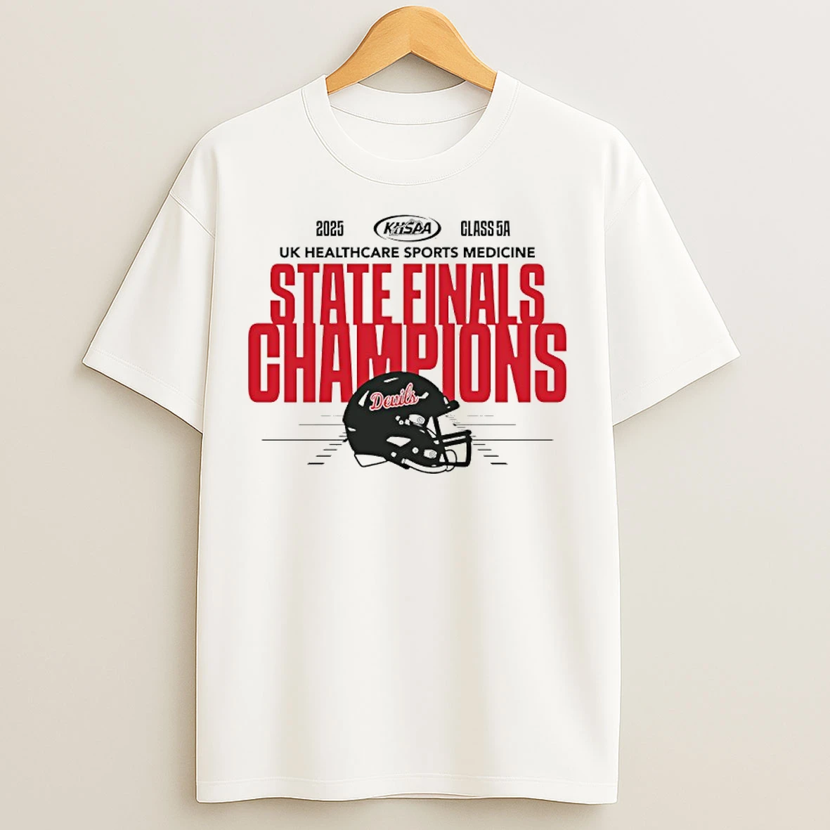 Classic Owensboro Red Devils 2025 Khsaa Football Class 5a State Finals Champions T Shirts