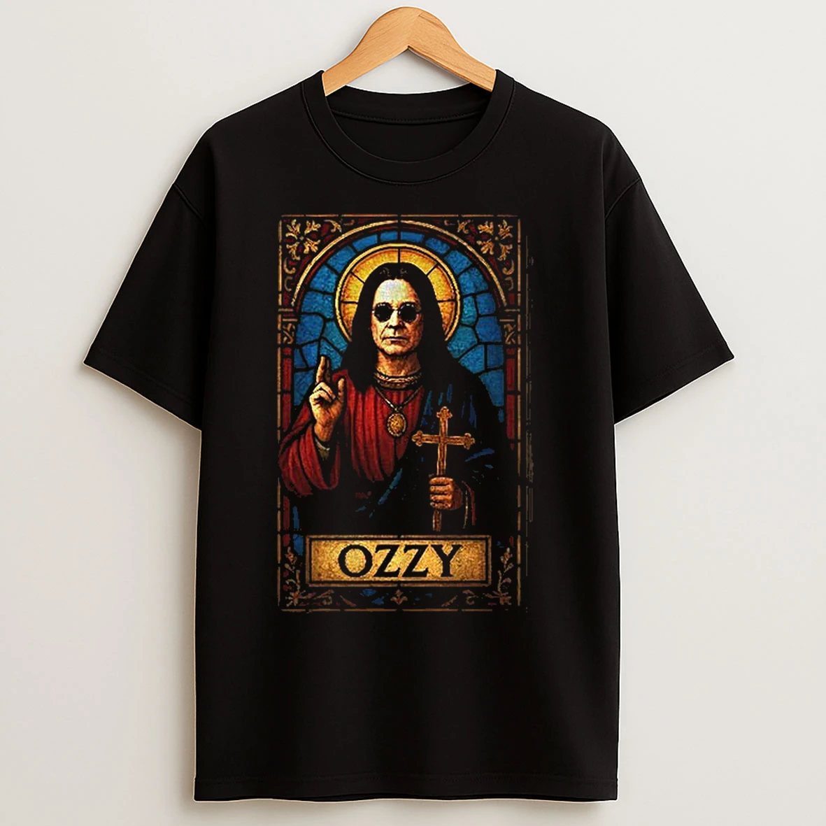 Classic Ozzy Osbourne Jesus Merry Christmas 2025 T Shirts