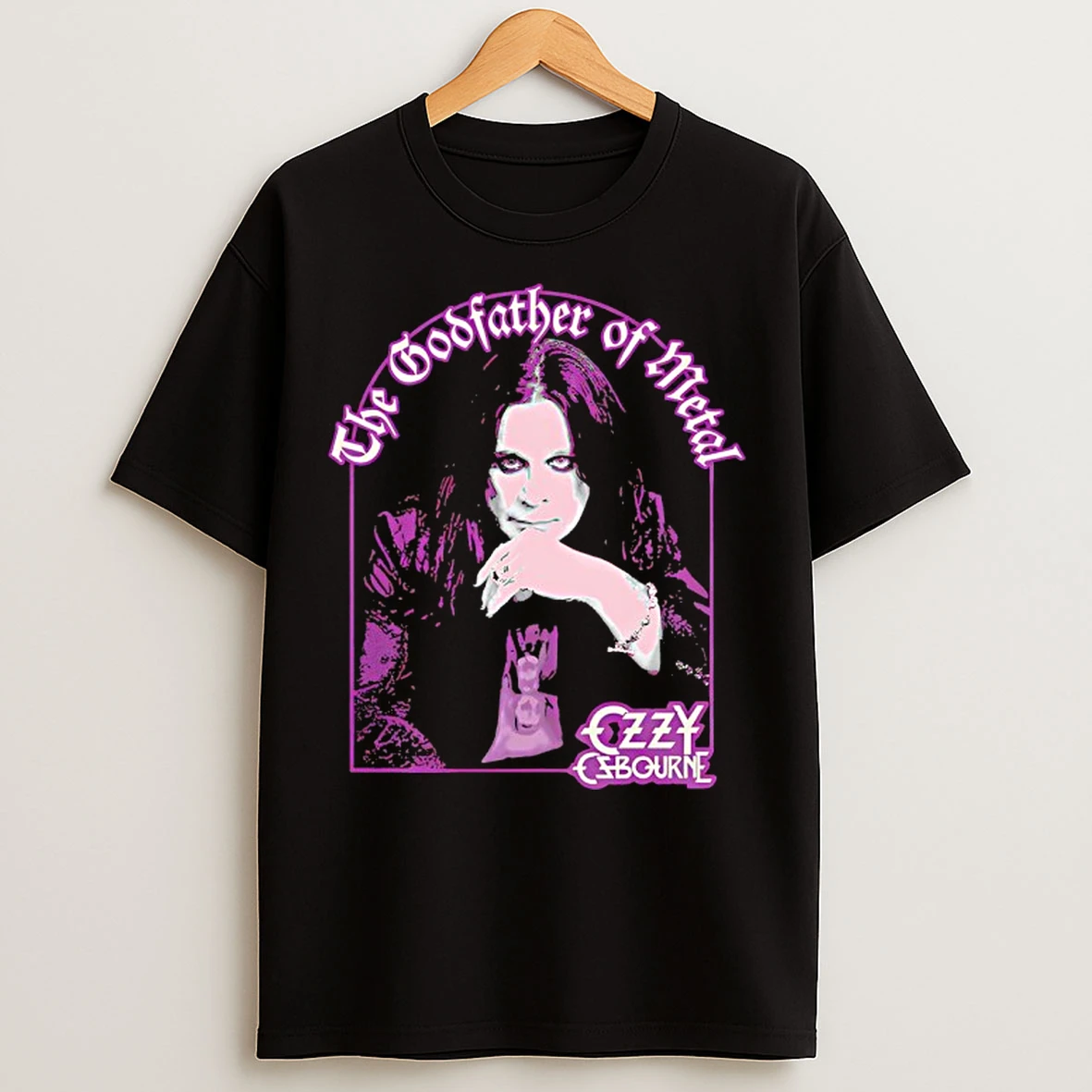 Classic Ozzy Osbourne The Godfather Of Metal T Shirts