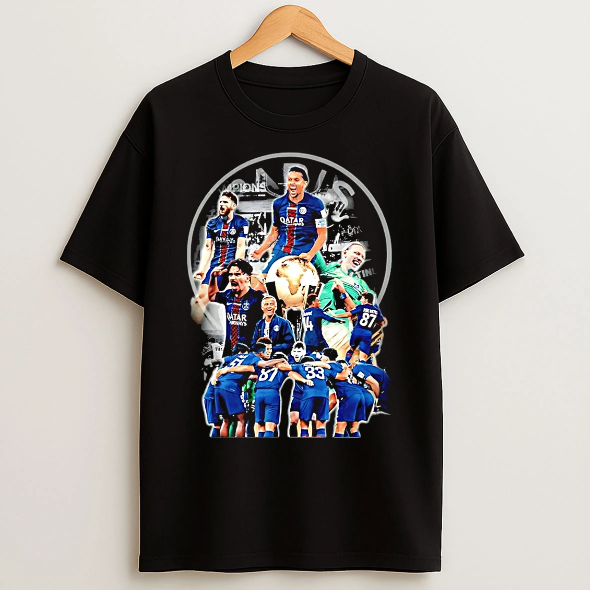 Classic Psg 2025 Intercontinental Cup Champions Celebration T Shirts