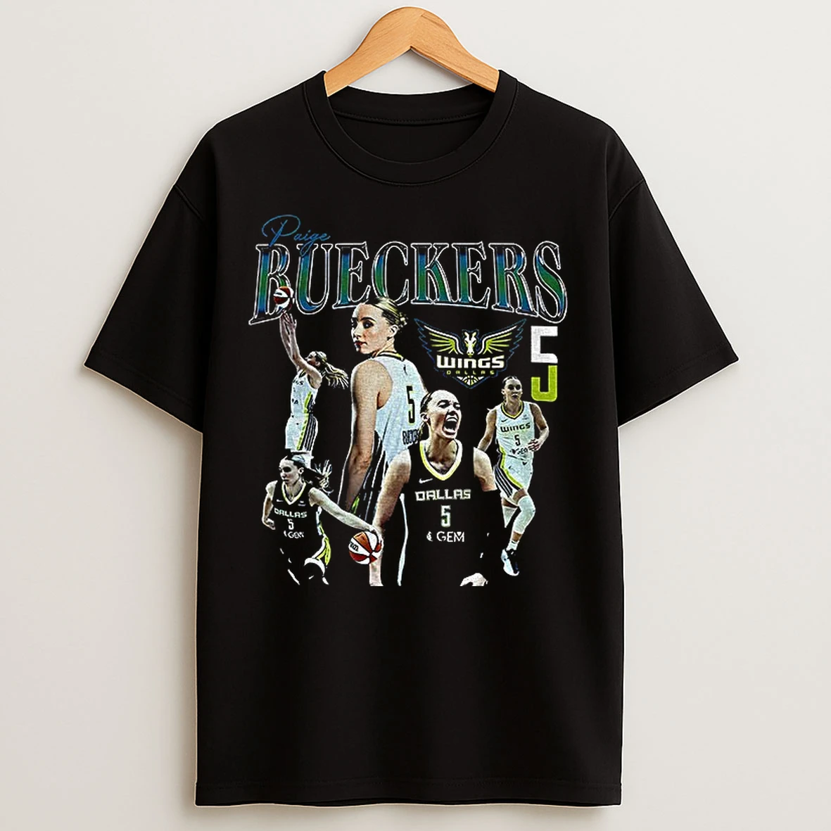 Classic Paige Bueckers Dallas Wings Basketball Wnba Graphic Vintage T Shirts