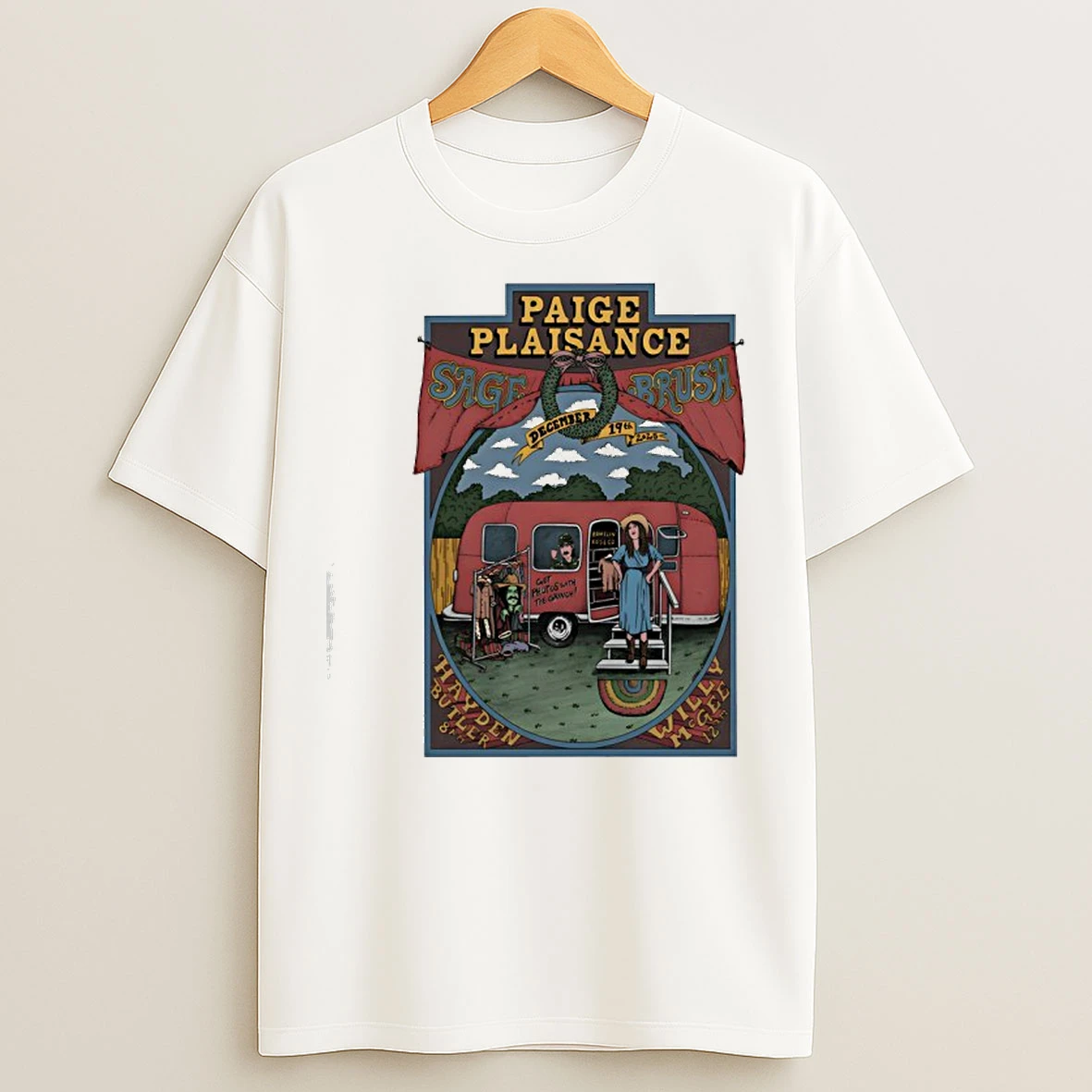 Classic Paige Plaisance 12 19 2025 Sagebrush In Austin T Shirts
