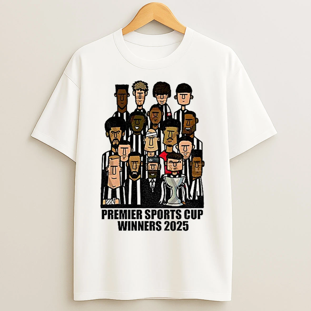Classic Paisley Saints Fc Premier Sports Cup Winners 2025 Cartoon T Shirts