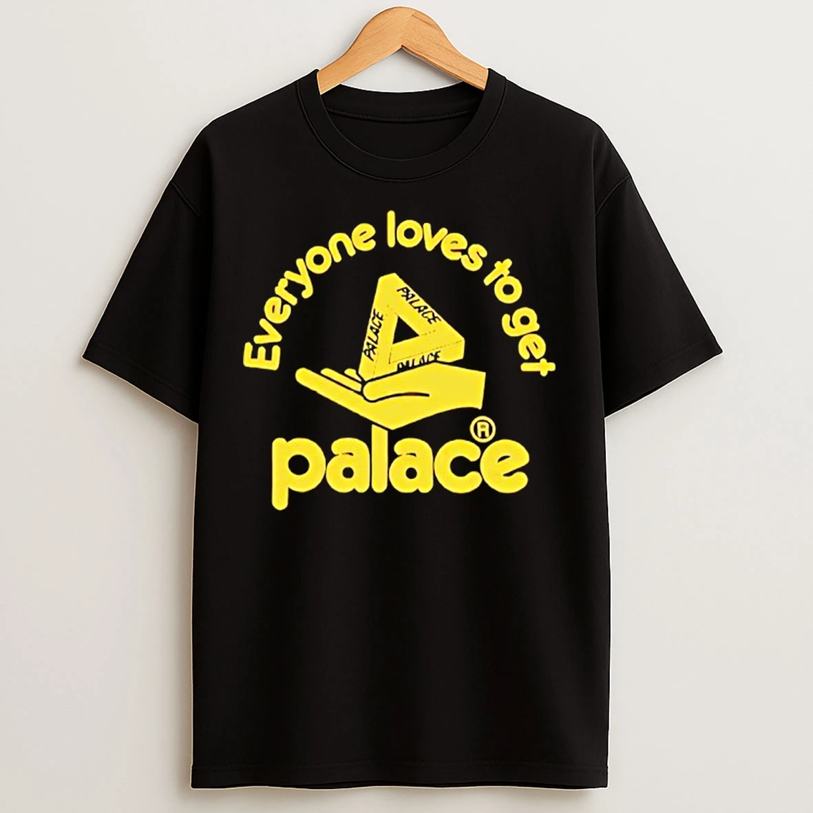 Classic Palace Hand Out Hot Everyone Loves To Get T Shirts