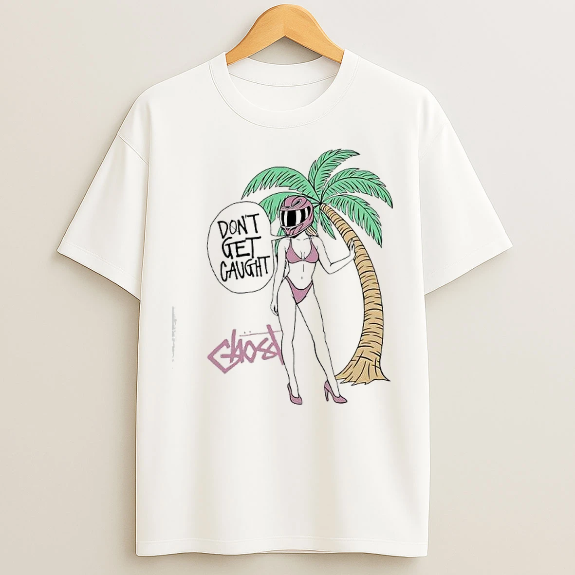 Classic Palm Angels Dont Get Caught T Shirts