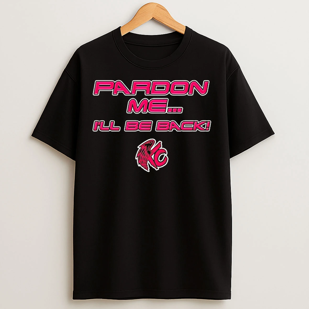 Classic Pardon Me Ill Be Back Kc Navarro T Shirts