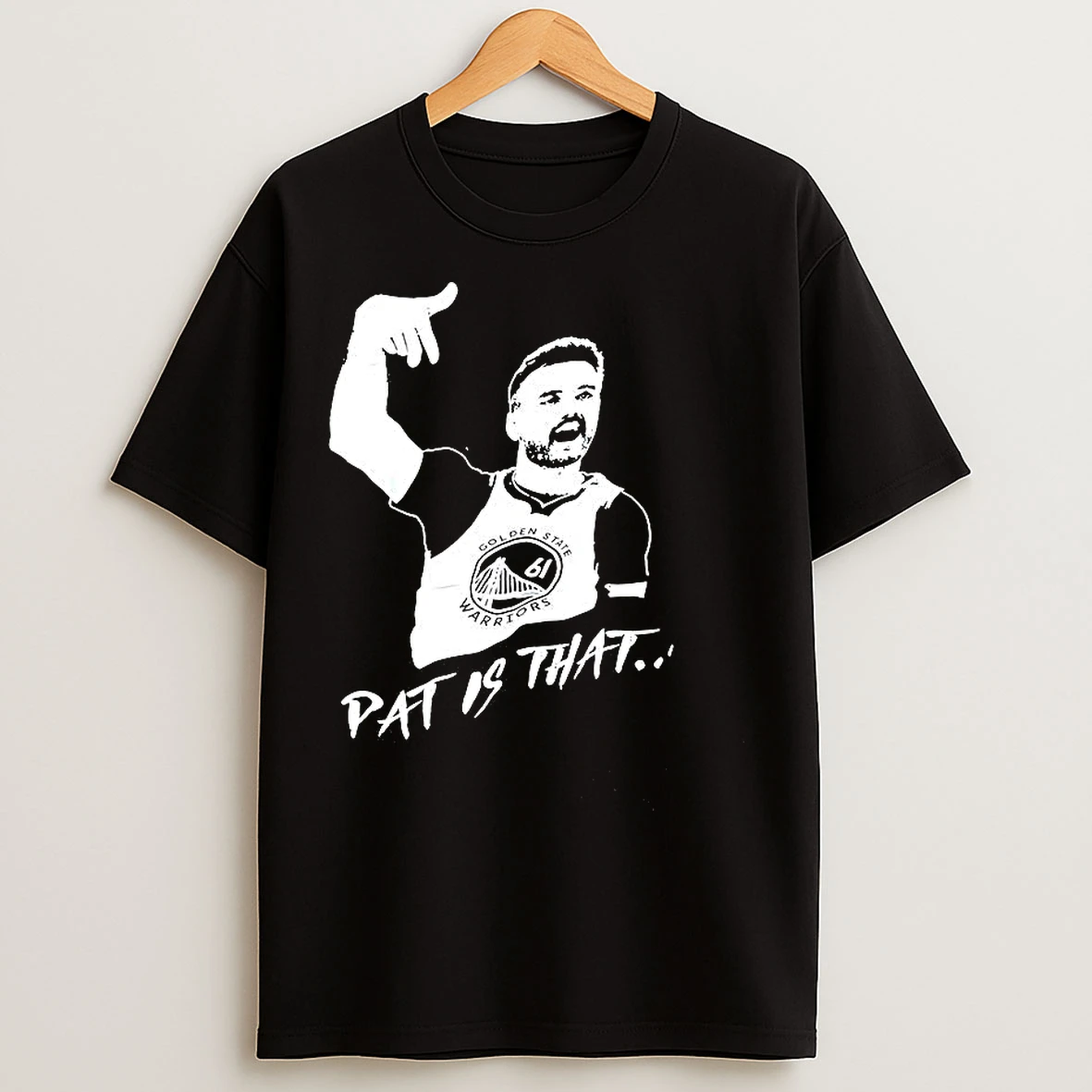 Classic Pat Spencer Golden State Warriors Pat Is That T Shirts