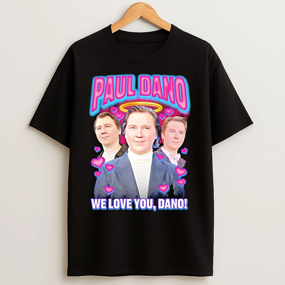 Classic Paul Dano We Love You Dano Graphic T Shirts
