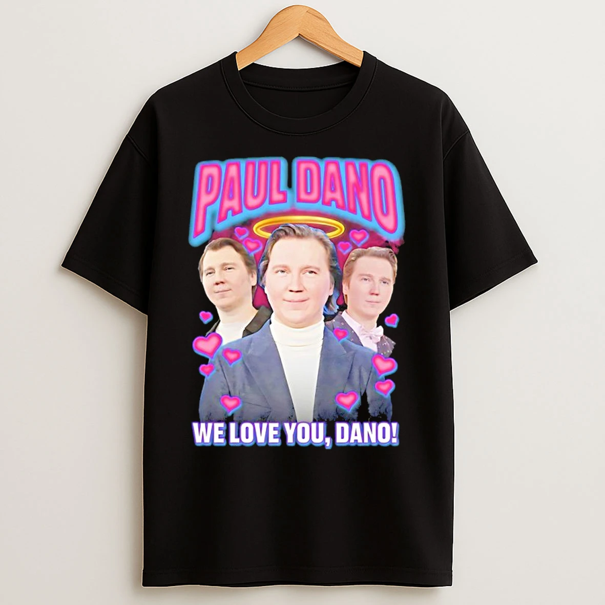 Classic Paul Dano We Love You Dano 90s Bootleg T Shirts