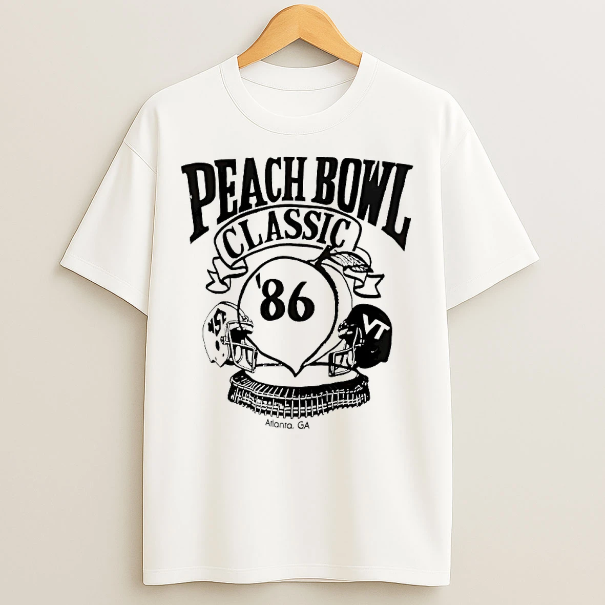 Classic Peach Bowl Classic 86 T Shirts
