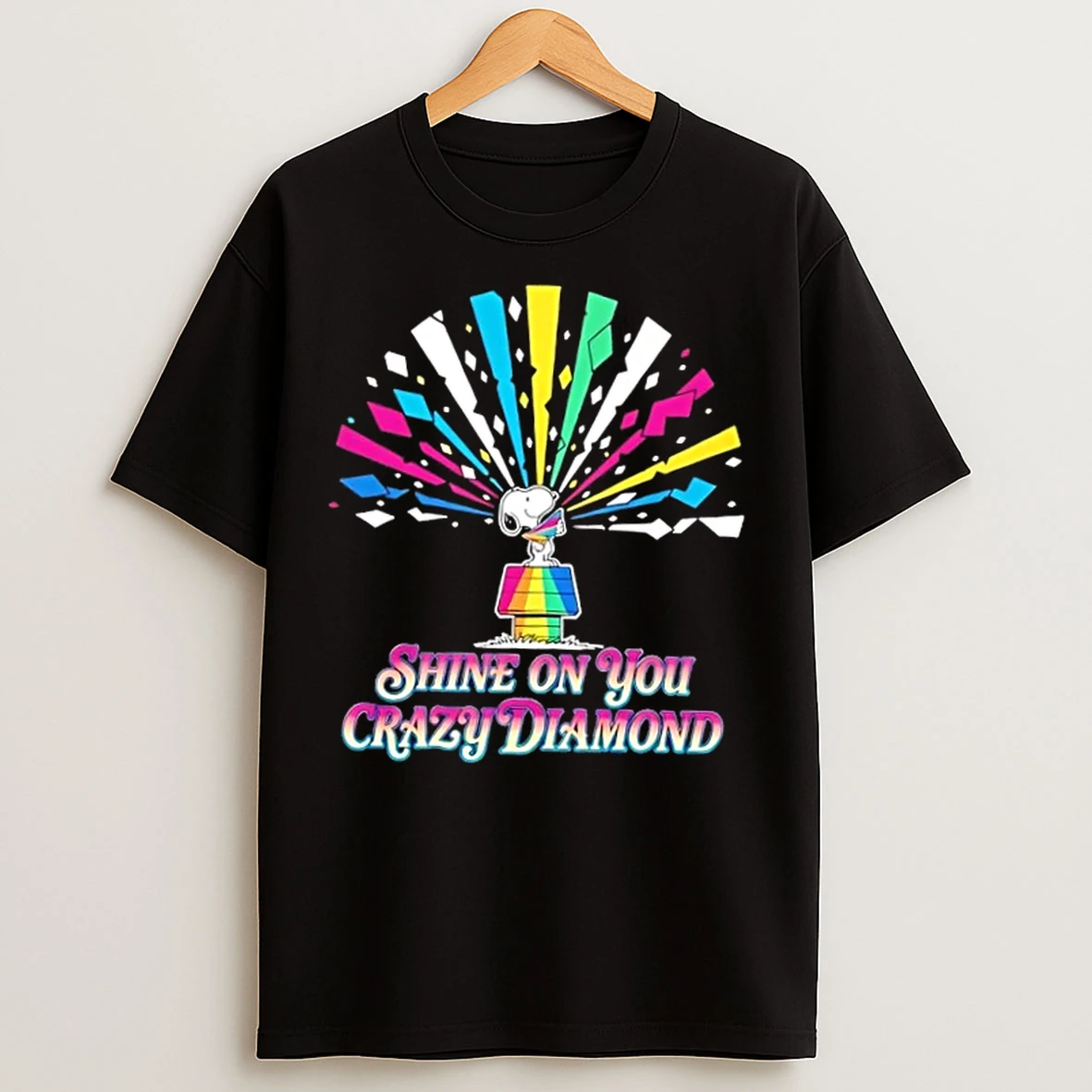 Classic Peanuts Snoopy Shine On You Crazy Diamond T Shirts