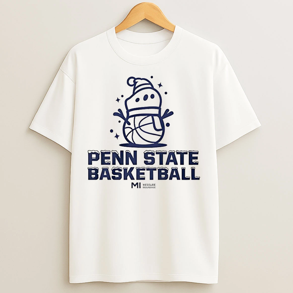 Classic Penn State Basketball Snow Ball 2026 T Shirts
