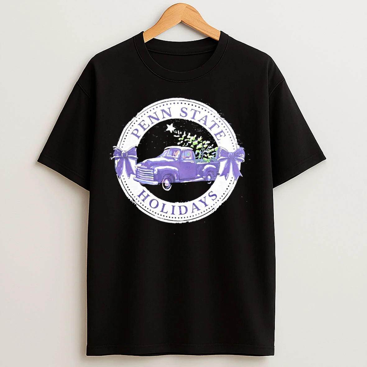 Classic Penn State Holidays Retro Truck T Shirts