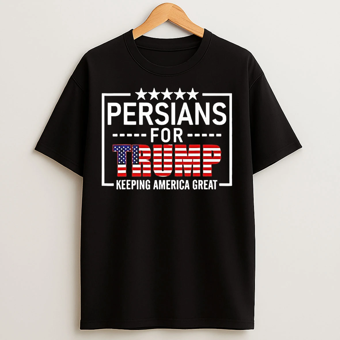 Classic Persian For Trump Keeping America Great T Shirts
