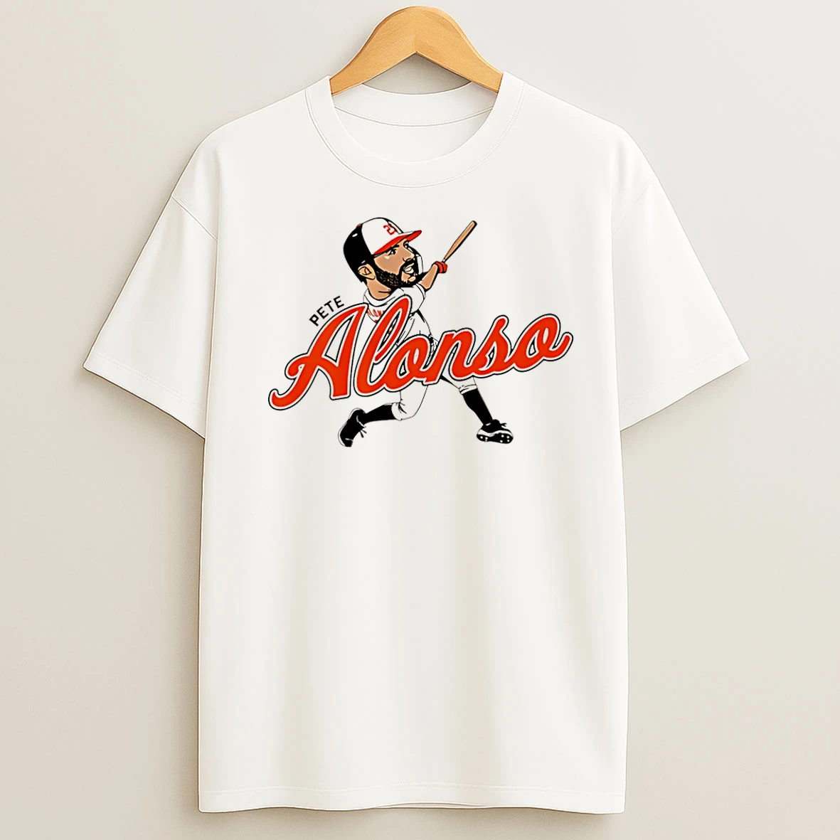 Classic Pete Alonso Baltimore Orioles Caricature Christmas T Shirts