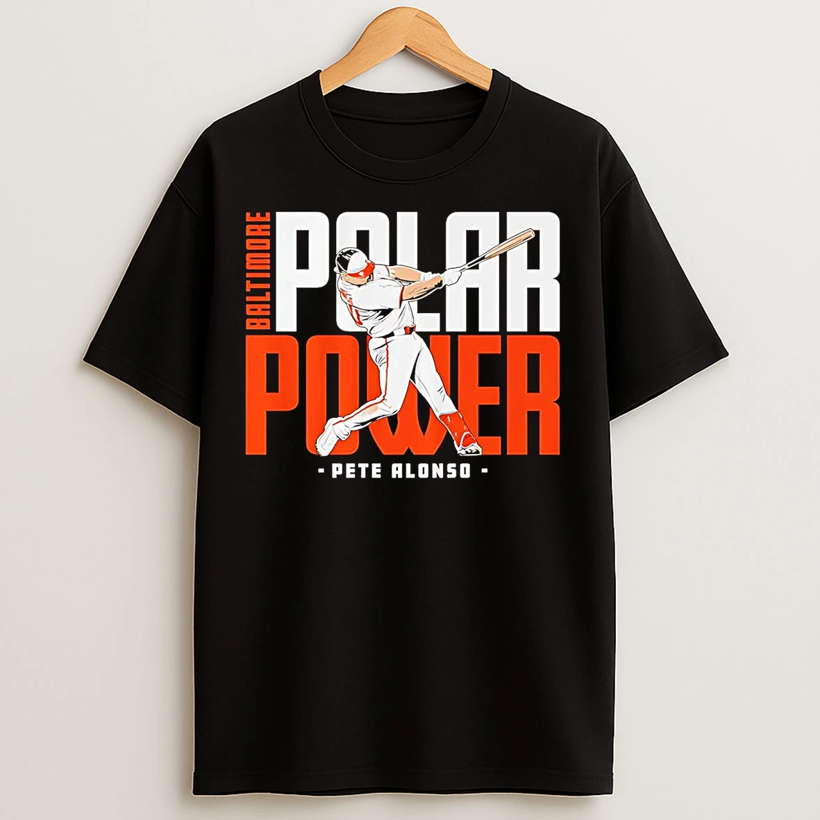 Classic Pete Alonso Polar Power Baltimore Orioles T Shirts