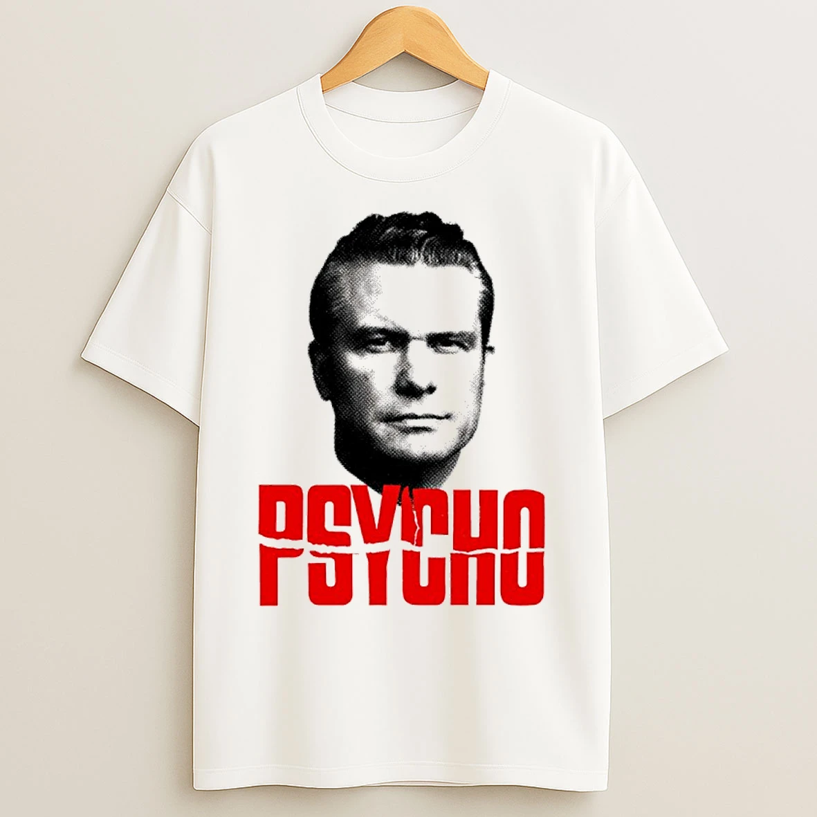 Classic Pete Hegseth Psycho 2025 Retro T Shirts