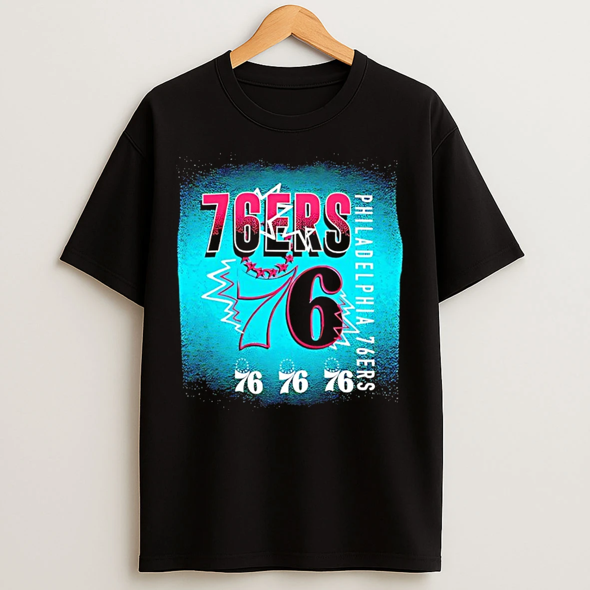 Classic Philadelphia 76ers Nba Lifestyle Graphic T Shirts