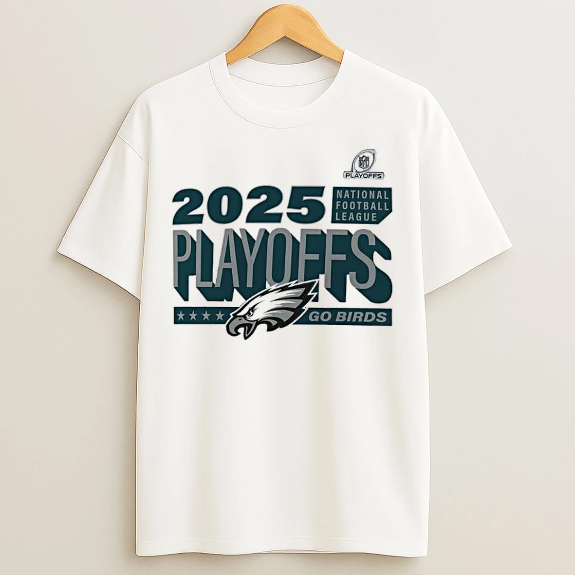 Classic Philadelphia Eagles 2025 Nfl Playoffs Ready Go Brids T Shirts