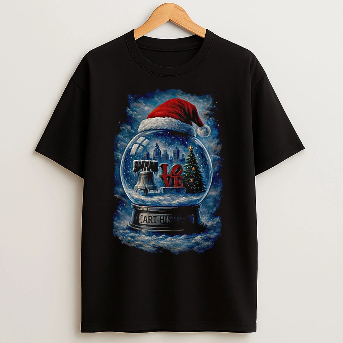 Classic Philadelphia Eagles Philly Snow Globe T Shirts