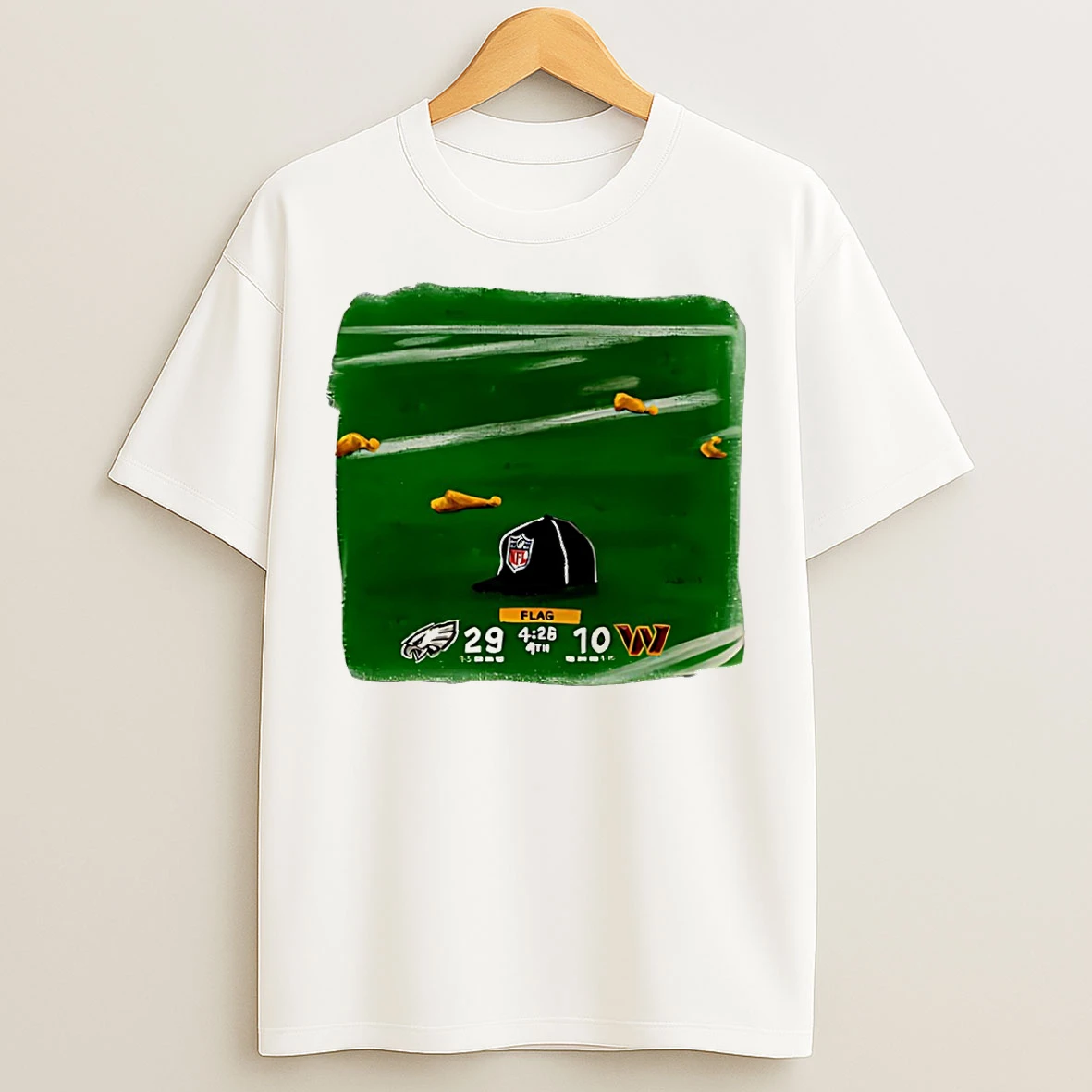 Classic Philadelphia Eagles Vs Washington Commanders Nfc East Division Hat Score T Shirts
