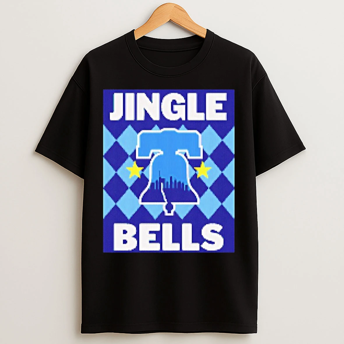 Classic Philadelphia Philly Jingle Bells Ugly Christmas T Shirts