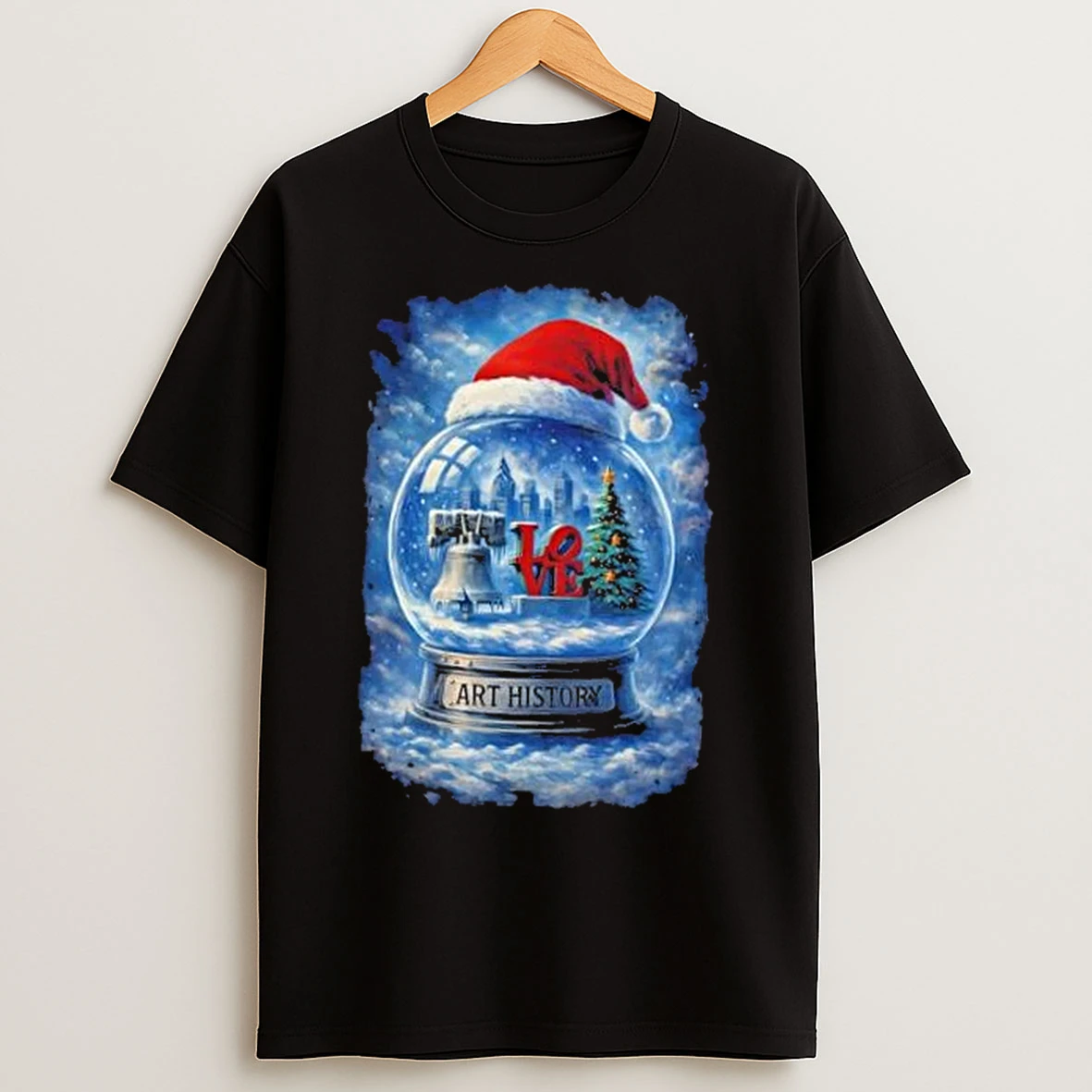 Classic Philly Snow Globe T Shirts