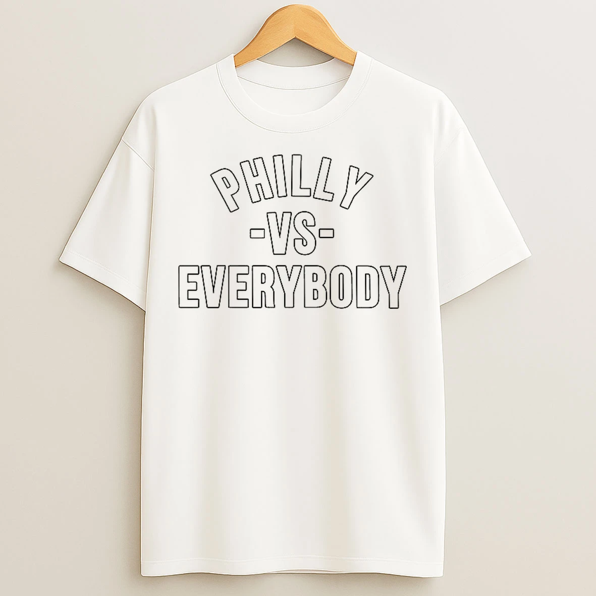 Classic Philly Vs Everybody T Shirts