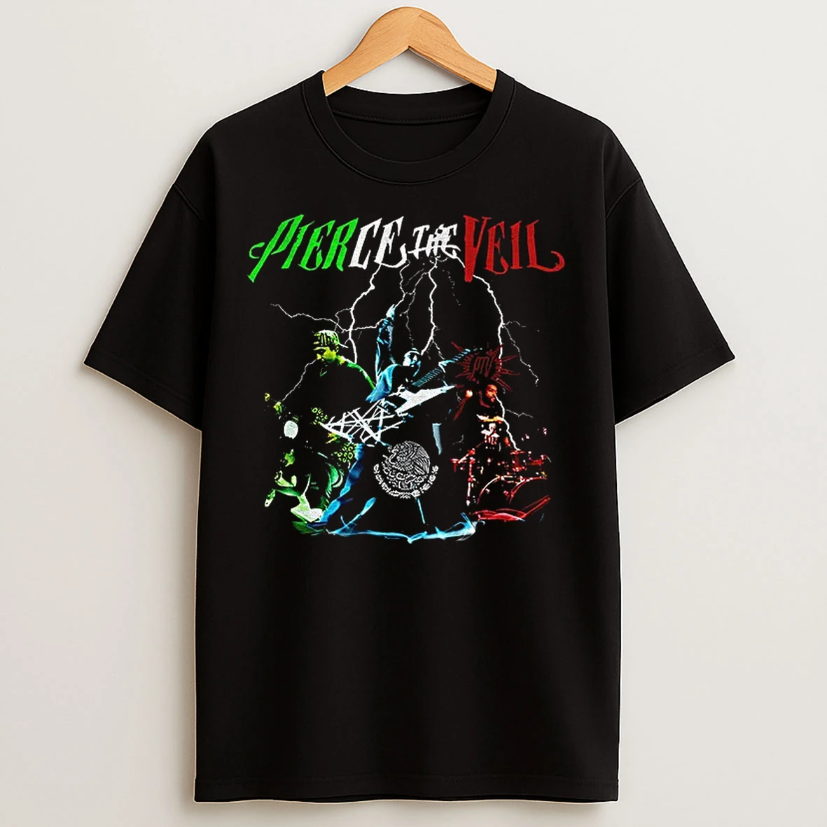 Classic Pierce The Veil Band Jaws Of Life Graphic T Shirts