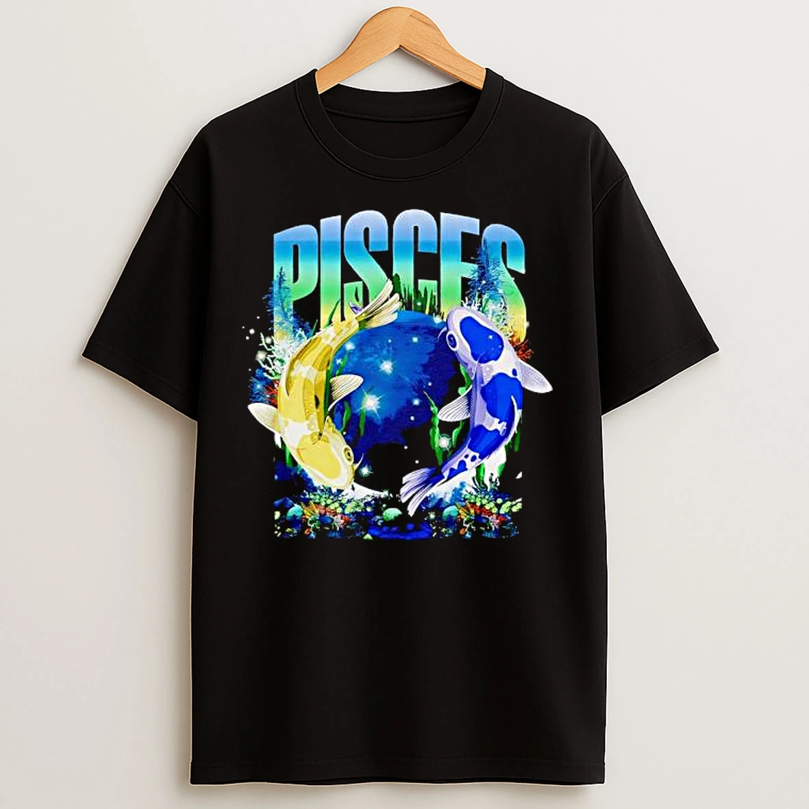 Classic Pisces Fishes Graphic T Shirts