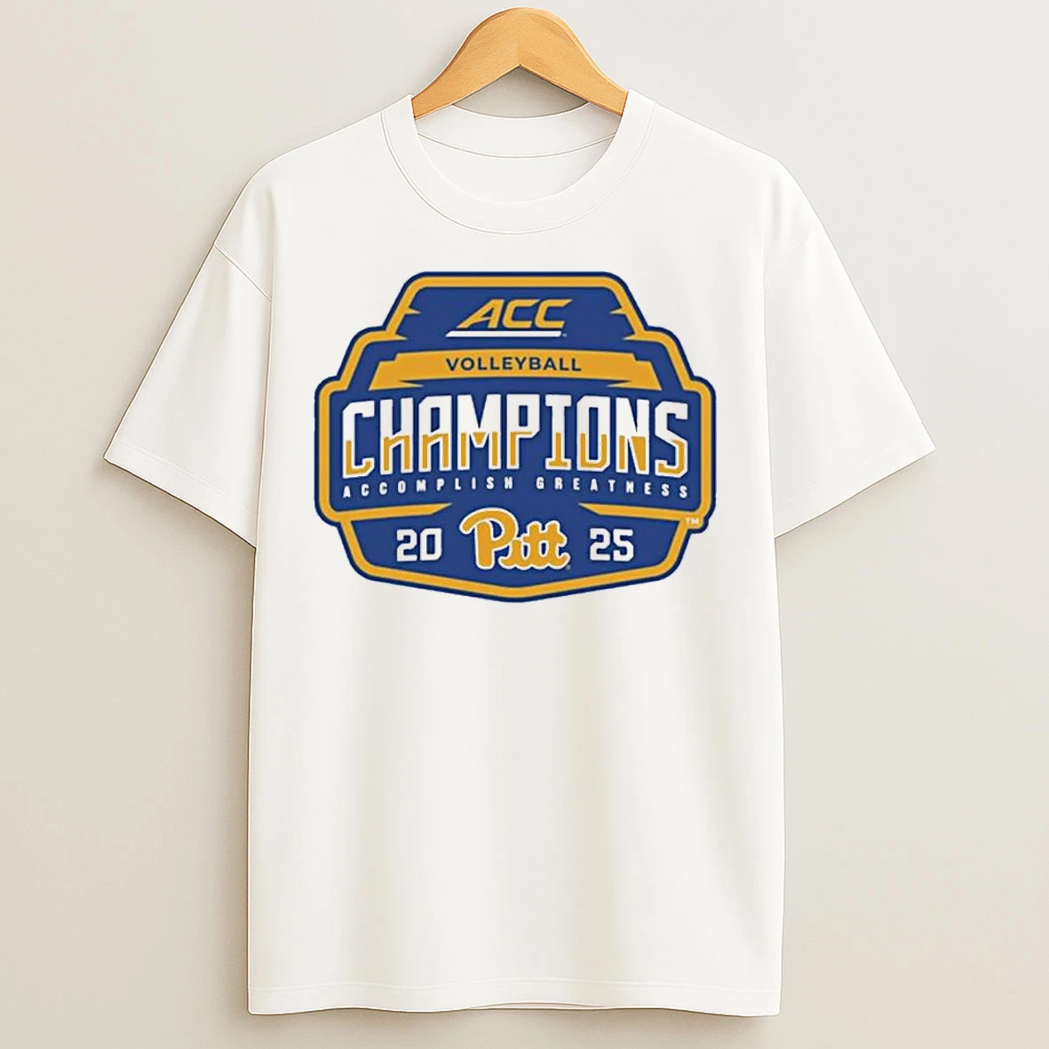 Classic Pitt Panthers 2025 Acc Volleyball Champions T Shirts