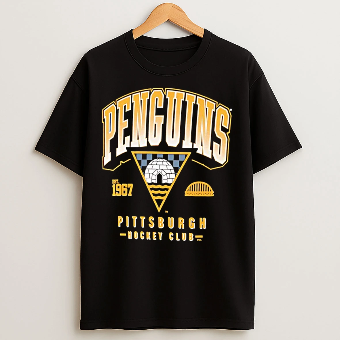 Classic Pittsburgh Penguins Hockey Club Est 1967 T Shirts