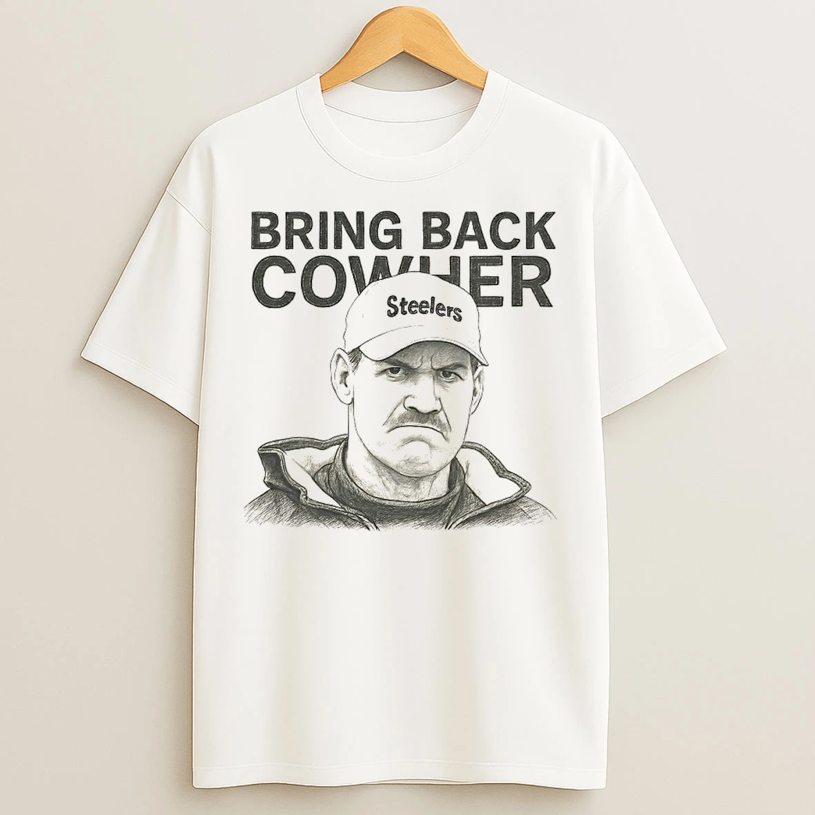 Classic Pittsburgh Steelers Bill Cowher Bring Back Cowher T Shirts