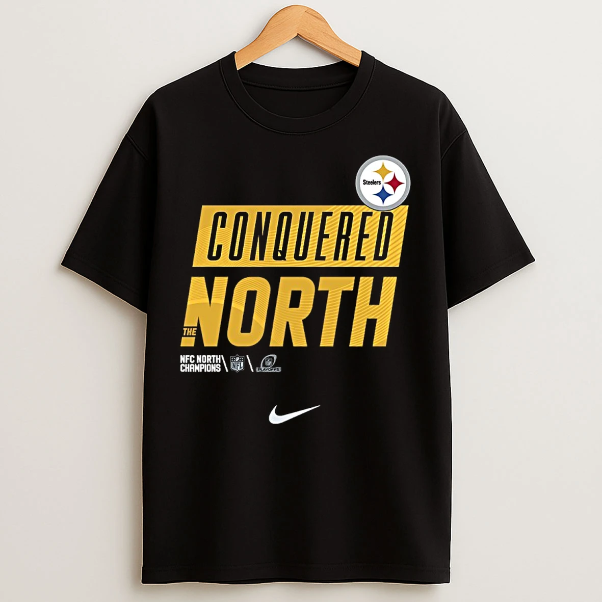 Classic Pittsburgh Steelers Nfc North Division Champions T Shirts