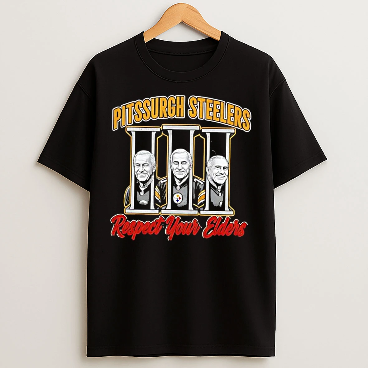 Classic Pittsburgh Steelers Respect Your Elders T Shirts