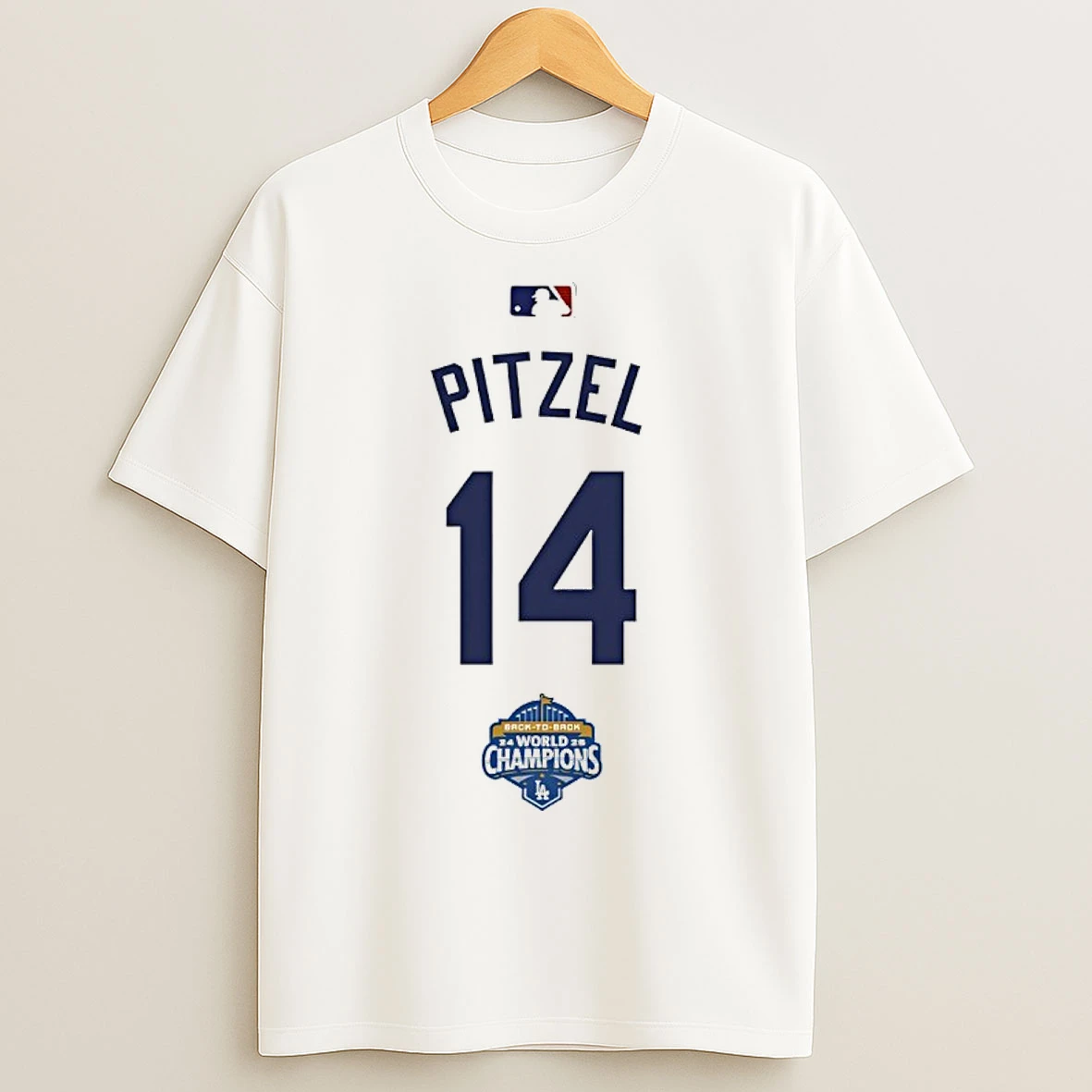 Classic Pitzel 14 Back To Back Champs World Champions T Shirts