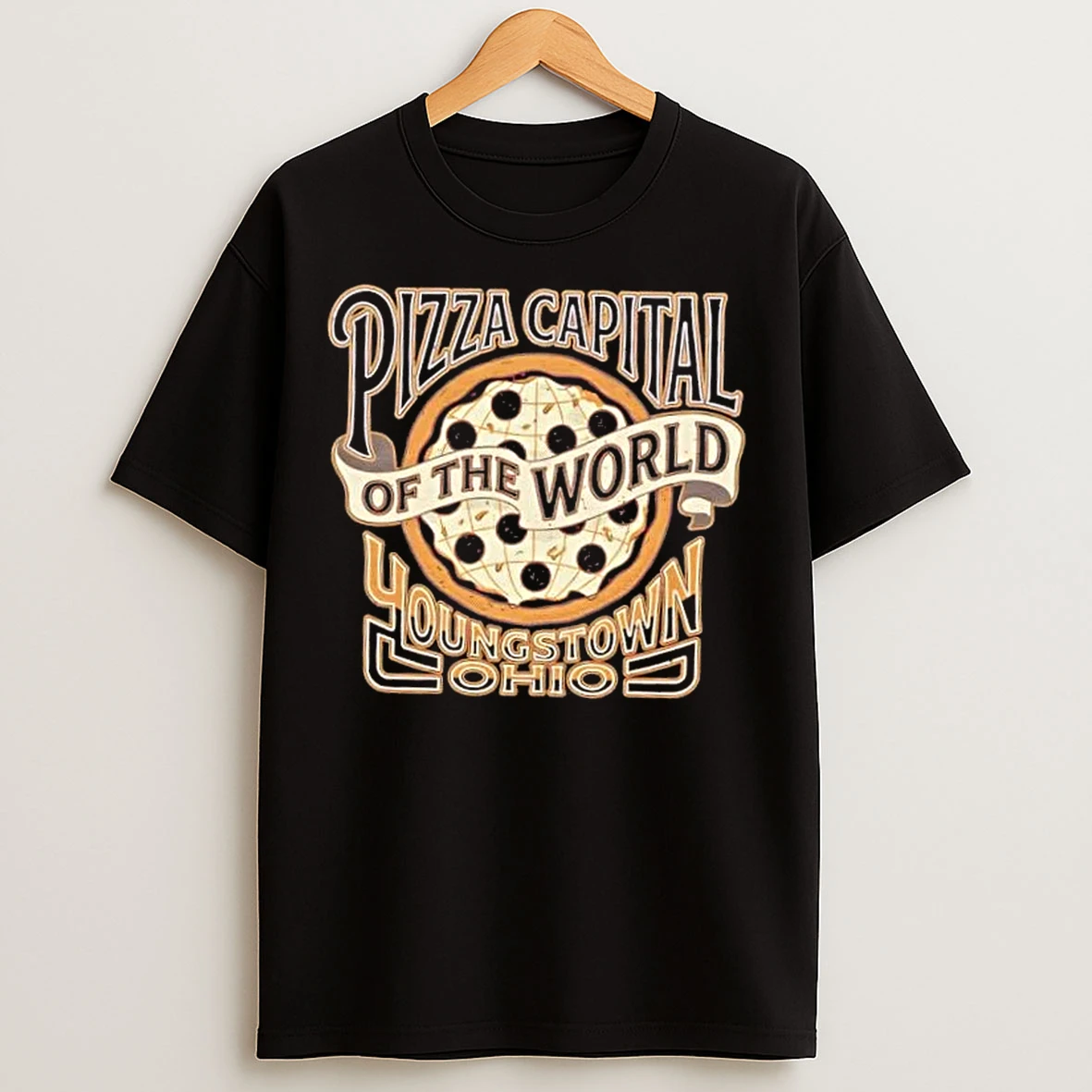 Classic Pizza Capital Of The World Youngstown Ohio T Shirts