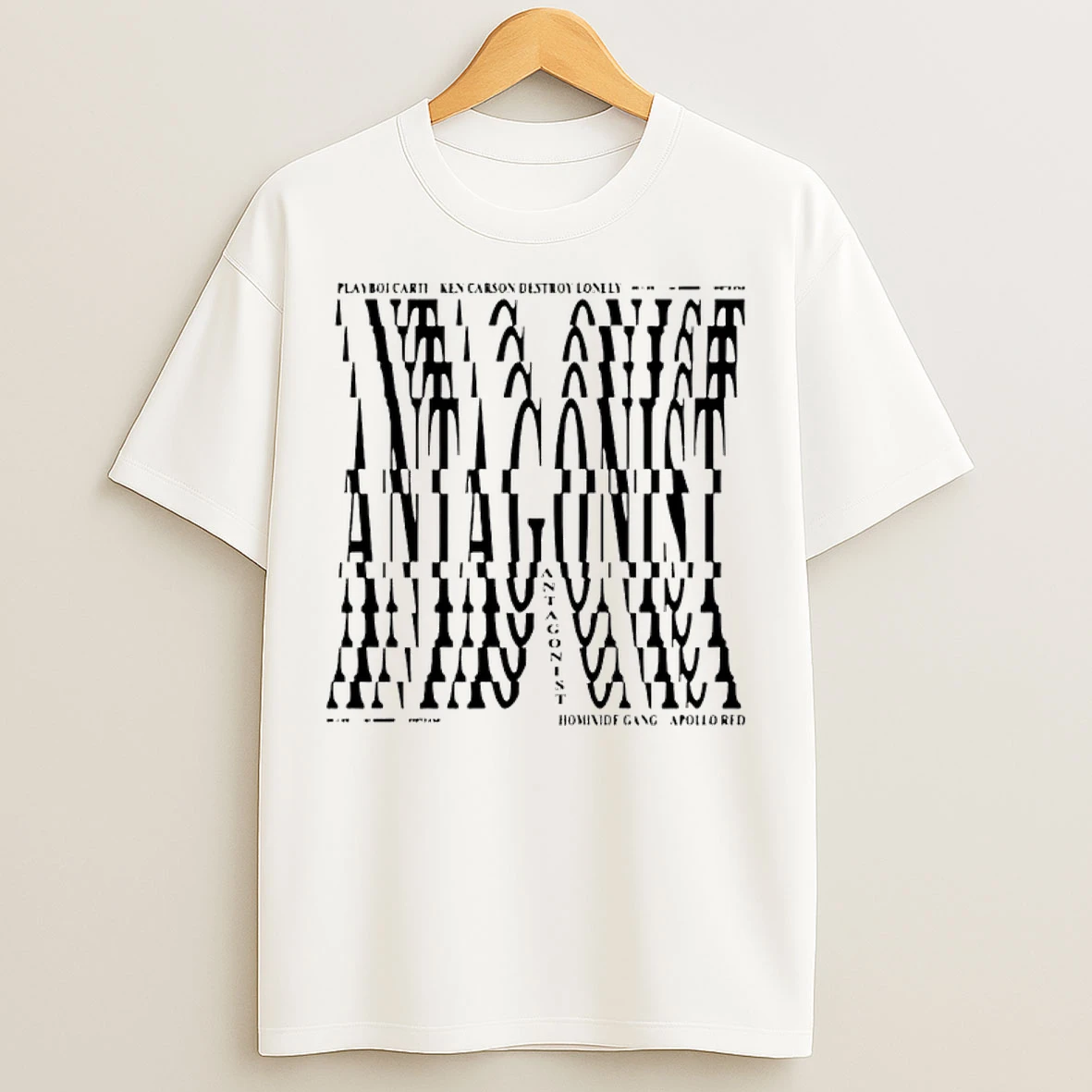 Classic Playboi Carti Antagonist Tour 2 0 Tour T Shirts